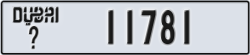 dubai - code - _ - number -11781