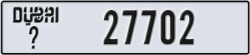 dubai - code - _ - number -27702