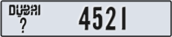 dubai - code - _ - number -4521