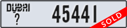 dubai - code - _ - number -45441