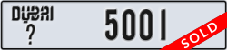 dubai - code - _ - number -5001