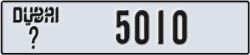 dubai - code - _ - number -5010