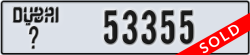 dubai - code - _ - number -53355