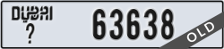 dubai - code - _ - number -63638