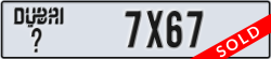 dubai - code - _ - number -7X67