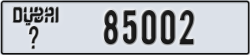 dubai - code - _ - number -85002