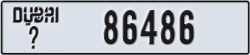 dubai - code - _ - number -86486