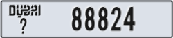 dubai - code - _ - number -88824