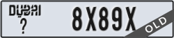 dubai - code - _ - number -8X89X