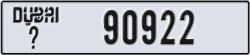 dubai - code - _ - number -90922