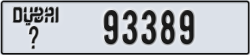 dubai - code - _ - number -93389