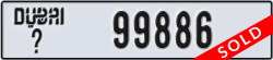 dubai - code - _ - number -99886