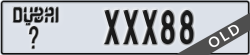 dubai - code - _ - number -XXX88