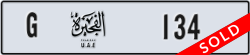 fujairah - code - G - number -134