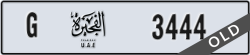 fujairah - code - G - number -3444
