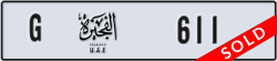 fujairah - code - G - number -611