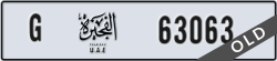 fujairah - code - G - number -62984