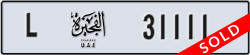 fujairah - code - L - number -31111