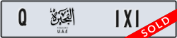 fujairah - code - Q - number -1X1