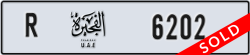 fujairah - code - R - number -6202