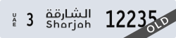 sharjah - code - 3 - number -12235