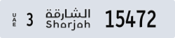 sharjah - code - 3 - number -15472
