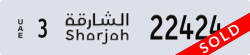 sharjah - code - 3 - number -22424