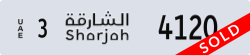 sharjah - code - 3 - number -4120