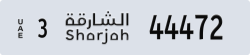 sharjah - code - 3 - number -44472