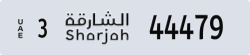 sharjah - code - 3 - number -44479