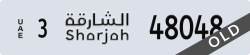 sharjah - code - 3 - number -48048
