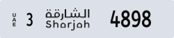 sharjah - code - 3 - number -4819