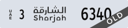 sharjah - code - 3 - number -6340
