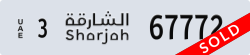 sharjah - code - 3 - number -67772