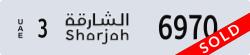 sharjah - code - 3 - number -6970