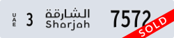 sharjah - code - 3 - number -7572