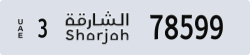 sharjah - code - 3 - number -78599