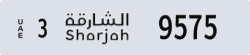 sharjah - code - 3 - number -9496
