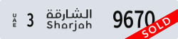 sharjah - code - 3 - number -9670
