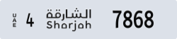 sharjah - code - 4 - number -7789