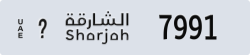 sharjah - code - _ - number -7991