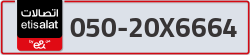  - code - 050 - number -20X6664