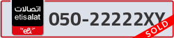  - code - 050 - number -22222XY