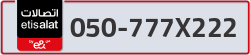  - code - 050 - number -777X222