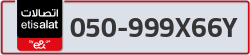  - code - 050 - number -999X66Y