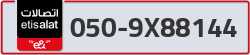  - code - 050 - number -9X88144