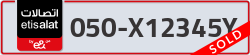 - code - 050 - number -X12345Y
