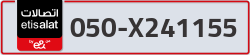  - code - 050 - number -X241155
