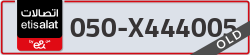  - code - 050 - number -X444005