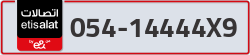  - code - 054 - number -14444X9